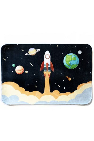 PUFO Covor Space pentru camera copiilor, 60 x 40 cm, poliester