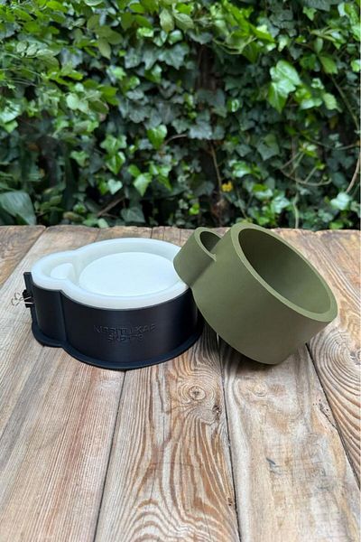 RufusConcept Silicone Cup Mold with Matched Pulley