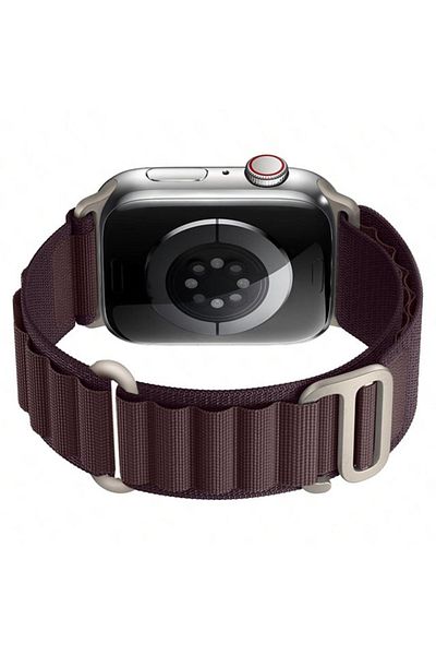 REDz Accessories Alpine Strap, Nylon, Compatible with Apple Watch, Adjustable, Purple - 44/45/46/49 mm