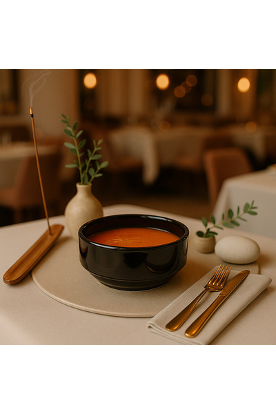 Veliday Siyah Kalın Melamin 10 cm Joker Kase - Kaliteli Melamin Kase