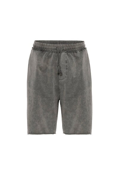 VAMOSCLO Πλενόμενο σορτς oversized βιζόν