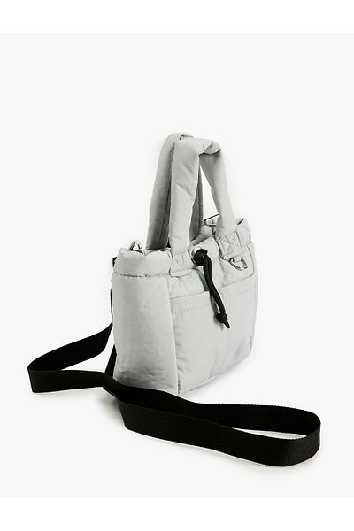 Koton Inflatable Crossbody Bag with Handle Removable Strap
