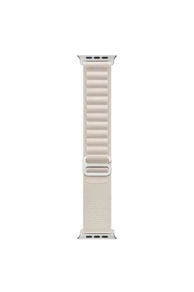 REDz Accessories Curea Alpine, nailon, compatibilă cu Apple Watch, reglabilă, Starlight - 44/45/46/49 mm