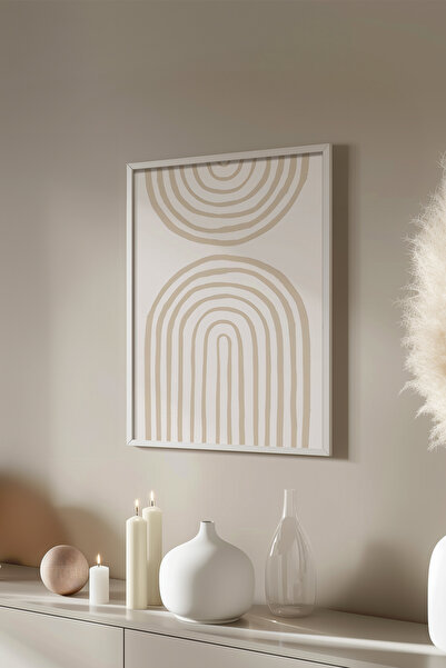 Basquiart Αφίσα της Σειράς Bohemian με λευκό πλαίσιο, Αριθμός Πίνακα: 25