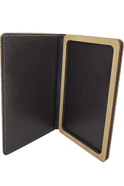 ankara menü Leather Storage Box Account Desk Mat 14X21 cm (Vintage - Bon Appetit) |   Durable - for Restaurant & Cafe