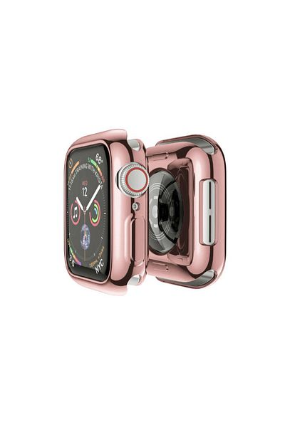 REDz Accessories Full-body Protective Case, Apple Watch, Silicon, Rose - Apple Watch 1/2/3 38mm