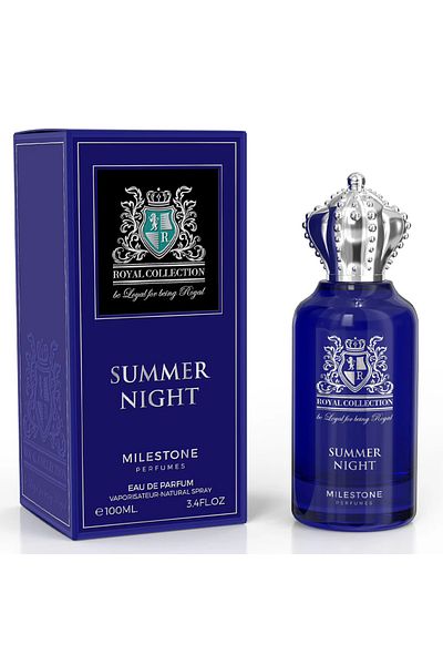 Milestone Royal Collection Summer Night Eau de Parfum (Unisex) 100ML EDP