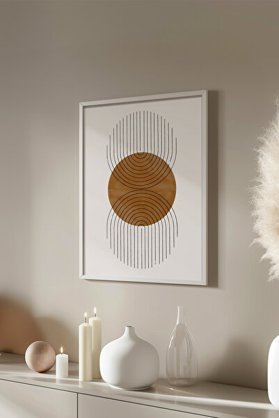 Basquiart Αφίσα της Σειράς Bohemian με λευκό πλαίσιο, Αριθμός Πίνακα: 36