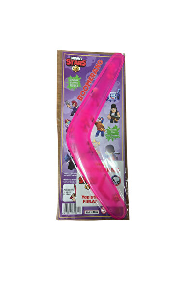 BalonKasaba Brawl Stars Boomerang 1 Adet Plastik Bumerang Sticker