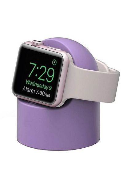 REDz Accessories Dock pentru Apple Watch, silicon, violet