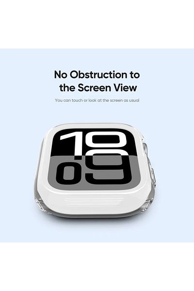 REDz Accessories Carcasă de protecție pentru Apple Watch Series 10-46 mm, Dux Ducis, Albă