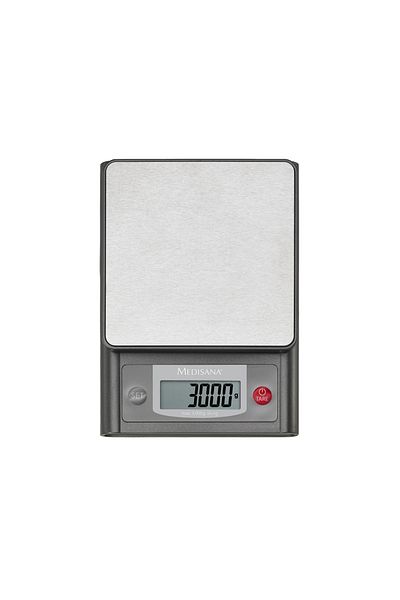 medisana Cantar de bucatarie digital Medisana KS200 40469, Gri, Capacitate 3 kg max, Inchidere automata