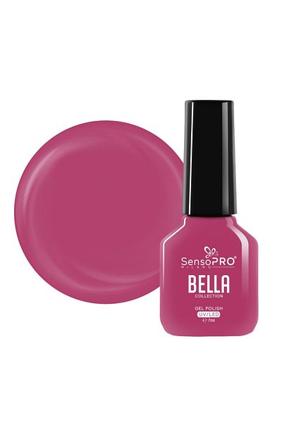 SensoPRO Milano Oja semipermanentă, Colecția BELLA - Scarlet Velvet, 7ml