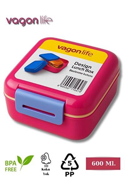 Vagonlife صندوق الغداء - صندوق الإطلاق المميز - 600 مل.