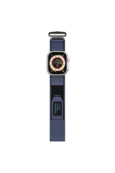 REDz Accessories Sturdy Strap, Hedgehog, Apple Watch, Adjustable, Sport, Navy - 38/40/41 Mm