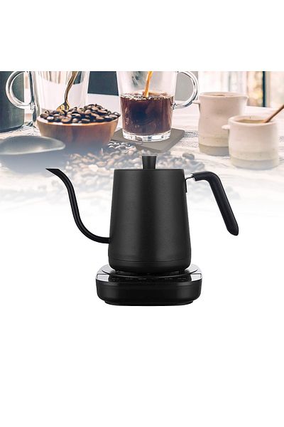 COOYA Electric Kettle with Elegant Swan Neck Design,5 Modes and Temperature Control for Brew Coffee or Tea