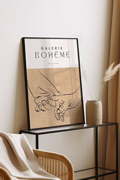 Basquiart Poster din seria Bohemian cu ramă neagră, Tablou nr:70