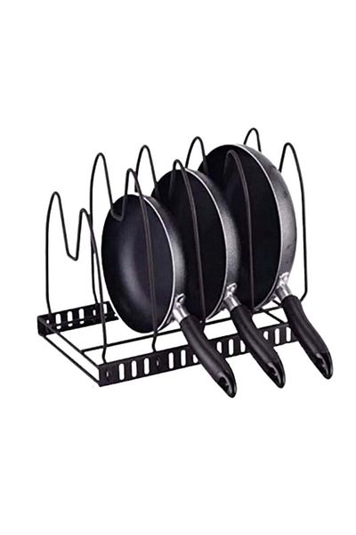 PUFO Metal support for organizing and storing plates, lids, pans and pots, 30 cm