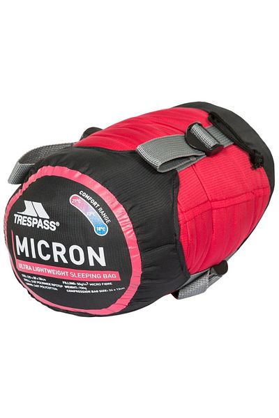 Trespass Micron 2-Way Openable Lightweight Sleeping Bag Uuacslm30001