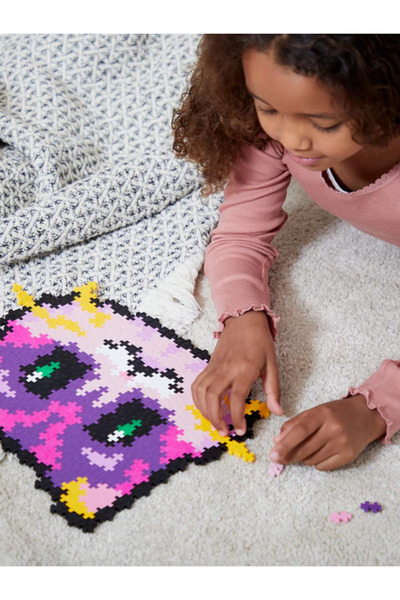 Plus Plus Puzzle pe numere Plus-Plus, 500 piese, Pisicuta