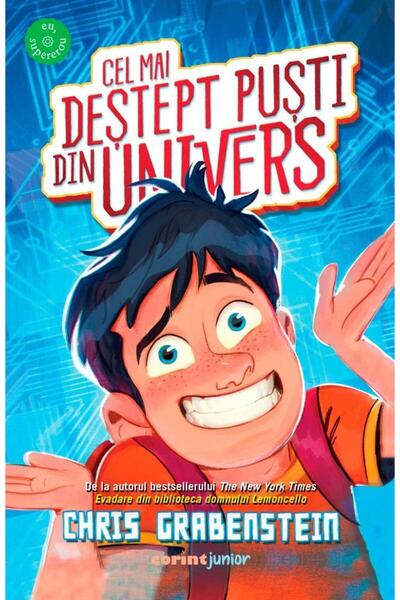 Editura Corint Junior Cel mai destept pusti din Univers, Chris Grabenstein