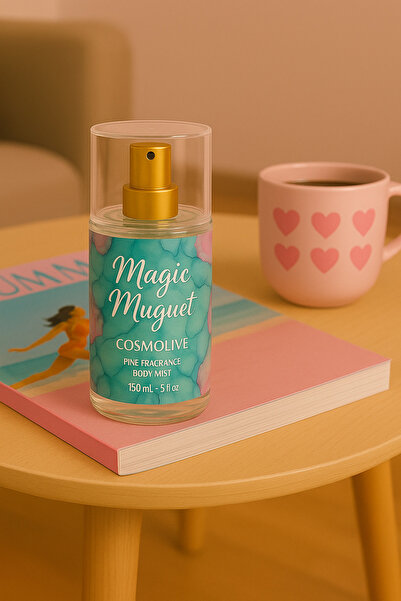 Cosmolive Vücut Spreyi Body Mist | Muguet | Nemlendirici | Parfüm Kokusu | Kadın | Işıltılı | 100 ml