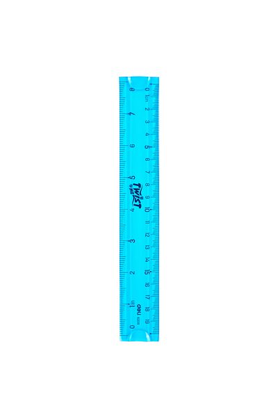 Deli Ruler 20cm Flexible Colored Deli
