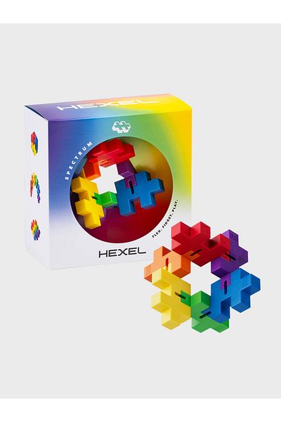 Plus Plus HEXEL Spectrum – Creative fidget toy