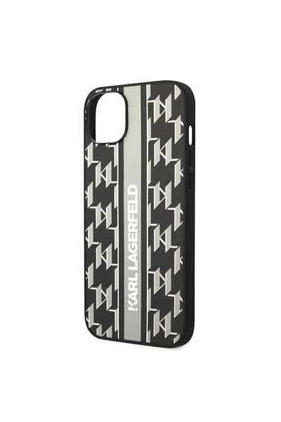 Karl Lagerfeld Case for iPhone 14 Plus, Karl Lagerfeld, Hardcase Monogram, Gray