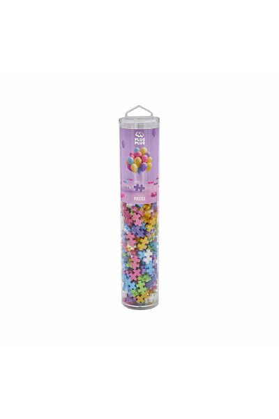 Plus Plus Set constructie Plus-Plus, tub 240 piese, Pastel Mix