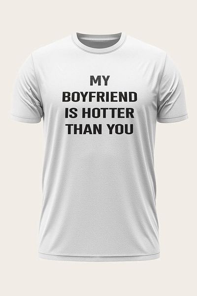 AEMİ Tricou unisex My Girlfriend/Boyfriend Is Hotter Than You