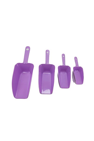 qussine Food Shovel Set Pulses Spice Shovel Set 4 Pieces Buy 3 Get 1 Total 12 Pieces