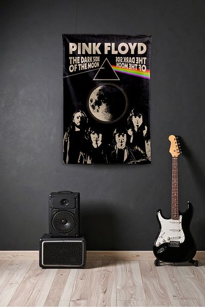 Vagonik Ping Floyd The Dark Side Tapet Tapiserie Tapiserie Pânză de primă calitate