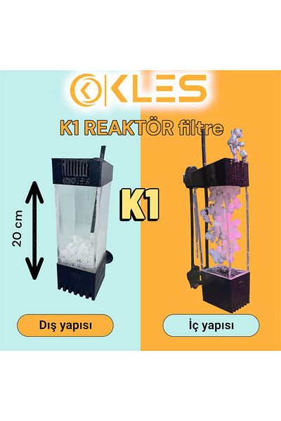 KLES K1 Reactor Filter K1 Media Reactor Aquarium Filter