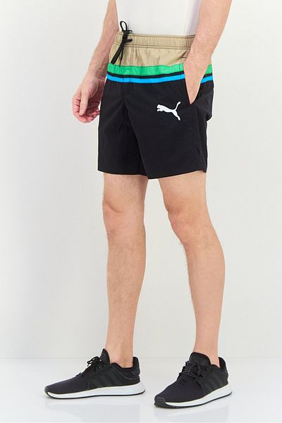 Puma Men Sportswear Fit Brand Logo Board Shorts, Multicolor