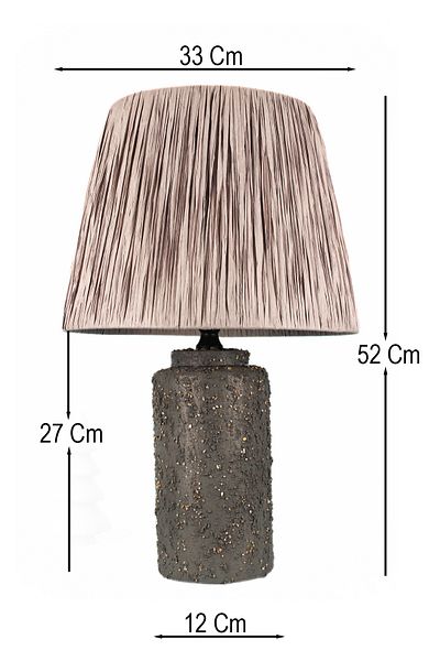 Hmydesign Gravora Handmade Decorative Ceramic Lampshade