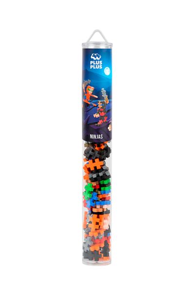 Plus Plus Plus-Plus construction set, 100-piece tube, Ninja