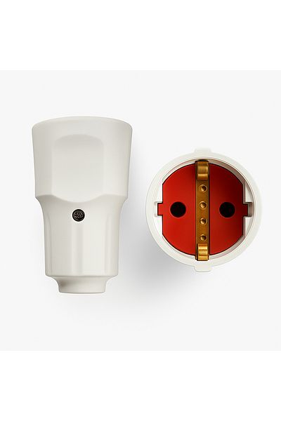 Ledarmy Grounded Female Plug 16A 250V Safe Electrical Connection Receptacle