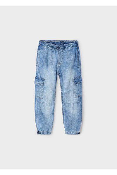 MAYORAL PANTALONI DENIM ALBASTRU