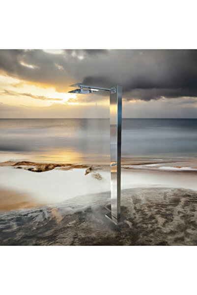 Efesteel Kare Tepeli Havuz Duşu