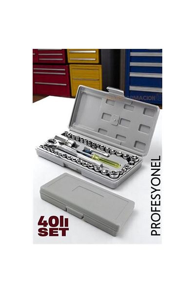Findit Professional 40Pcs Socket Set - Durable and Practical Use Torque Repair Set
