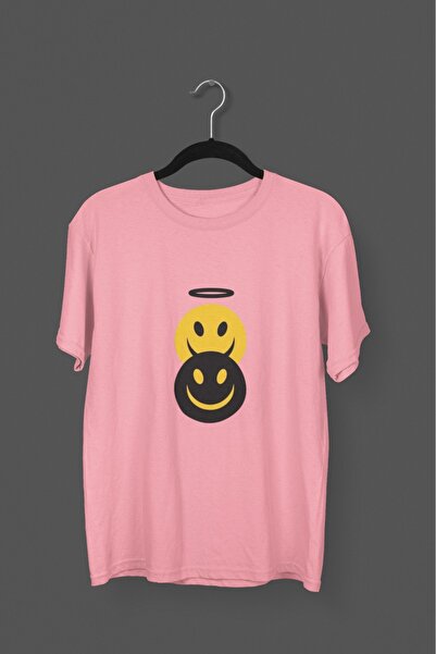 Butik ΑΝΔΡΙΚΟ/ΓΥΝΑΙΚΕΙΟ - ΔΙΠΛΟ ΧΑΜΟΓΕΛΟ ΠΡΟΣΩΠΟ - ΜΠΛΟΥΖΑ ΜΕ ΣΤΡΟΓΓΥΛΗ ΛΑΜΠΑΡΙΑ ΚΟΝΤΟ ΜΑΝΙΚΙΑ ΜΕ ΕΚΤΥΠΩΣΗ ΜΕ ΜΕΤΑΦΟΡΑ