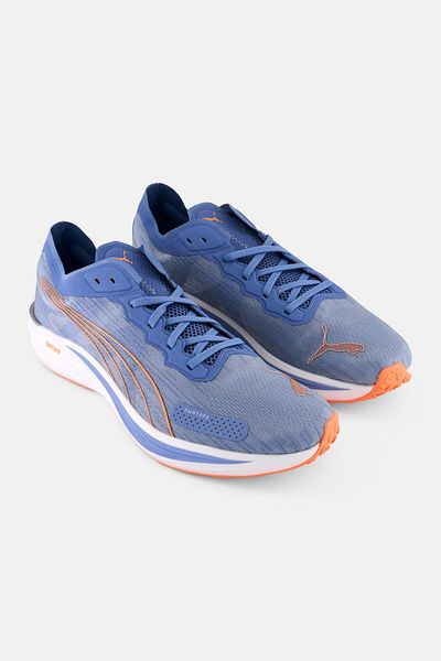 Puma Men Liberate Nitro 2 Lace Up Running Shoes, Slate Blue