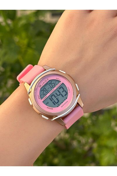Jaga Digital 2 Years Warranty Alarm+Stopwatch+Light and 5 Atm Teenager Sport Children Wrist Watch with Calendar Jg013