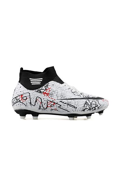 LALİGA Laliga Youth Turf Football Boots Gkrp-White-Black-Patterned White
