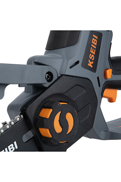 kseibi CORDLESS MINI CHAINSAW - for Cutting Wood Trimming, Woodworking, Courtyard, Household and Garden.