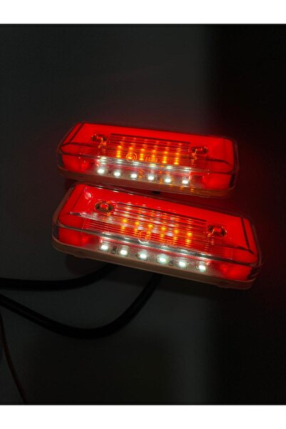 BARLAS OTO LED YENİ NESİL NEON KARE YERE BAKAN YAN İŞARET LAMBA [KIRMIZ RENK]...