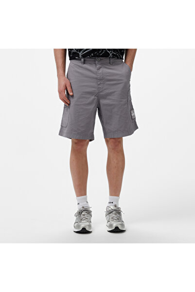 United 4 UNITED4 Yota Erkek Gri Bermuda Şort