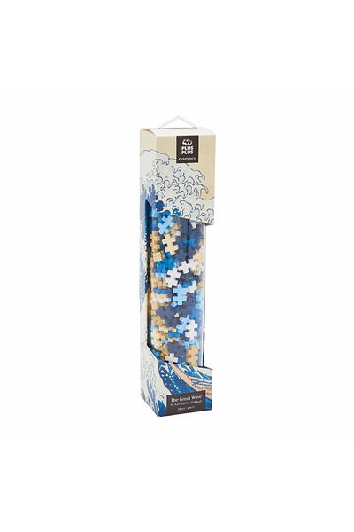 Plus Plus Plus-Plus construction set, painting creation tube, Inspired by Hokusai