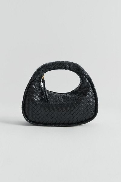 Suud Collection Black Joli Mini Leather Bag